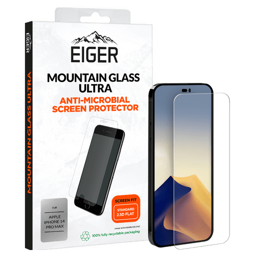 Eiger iPhone 14 Pro Max Ultra 2.5D Glass Screen Protector