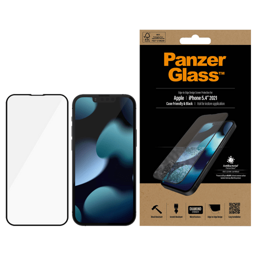 Image of Panzer Glass iPhone 13 mini Display-Schutzfolie Glass Casefriendly Transparent
