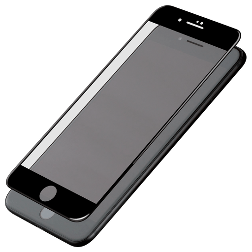 Eiger iPhone 7/8/SE Clear Edge Display-Schutzglas (Full Screen Fit)