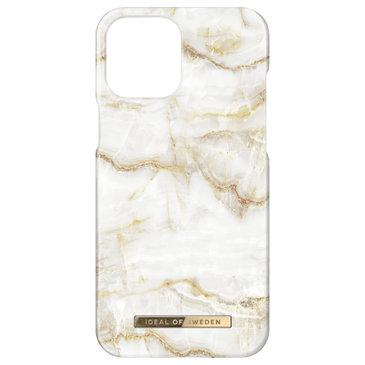 Image of iDeal of Sweden iPhone 13 Pro Max Handyhülle Marmor Weiss/Gold Weiss