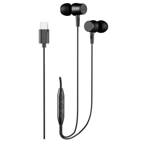 itStyle In-Ear-Headset mit USB-C-Kabel und Mikrofon