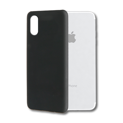 Image of itStyle iPhone Xs Max Handyhülle Silikon Schwarz Schwarz