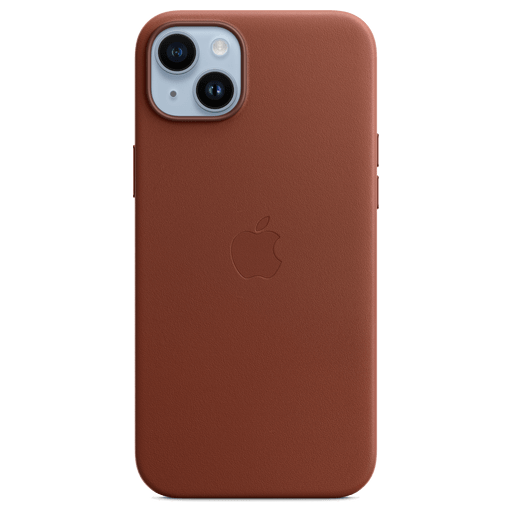 Apple iPhone 14 Plus Leather MagSafe Backcover