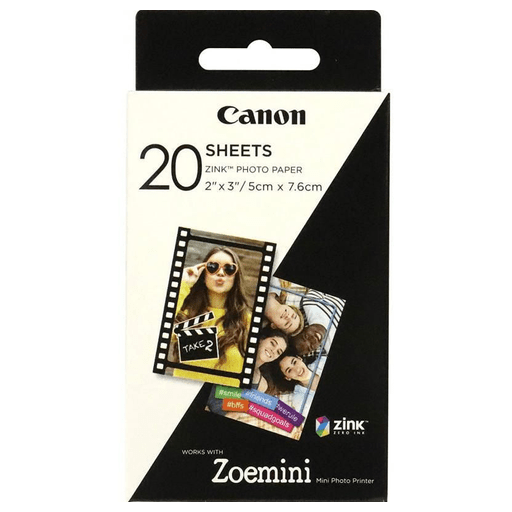 Image of Canon ZINK Fotopapier 20 Weiss