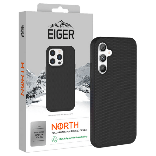 Eiger Galaxy A54 North Backcover Black (b2b)