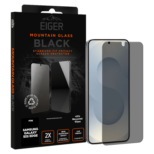 Eiger Galaxy S25 Edge Glass Screen Protector Privacy