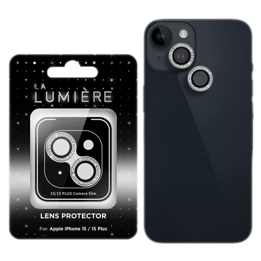 La Lumière iPhone 15 /15 Plus Camera Protector Silver