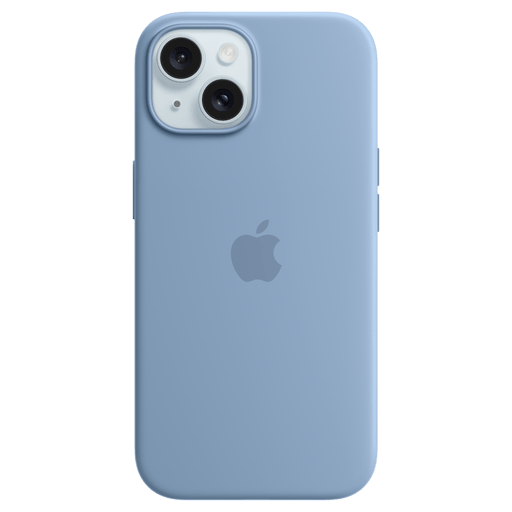 Apple iPhone 15 Handyhülle Silikon mit MagSafe