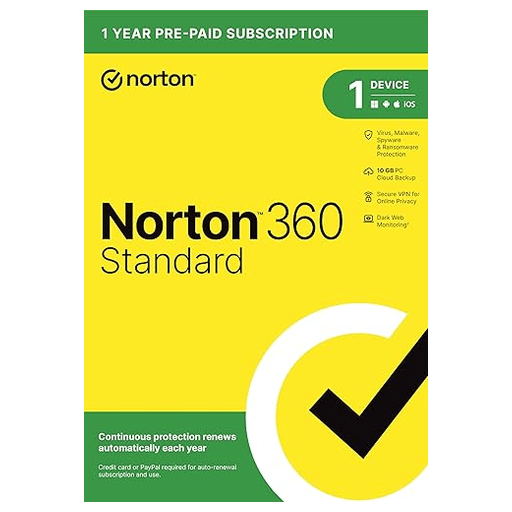 Norton Standard Virus Protection Box