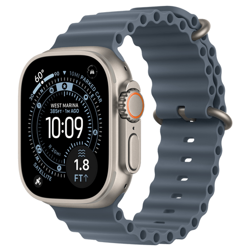 Apple Watch Ultra 3 GPS + Cell 49mm Titangehäuse Ocean Band