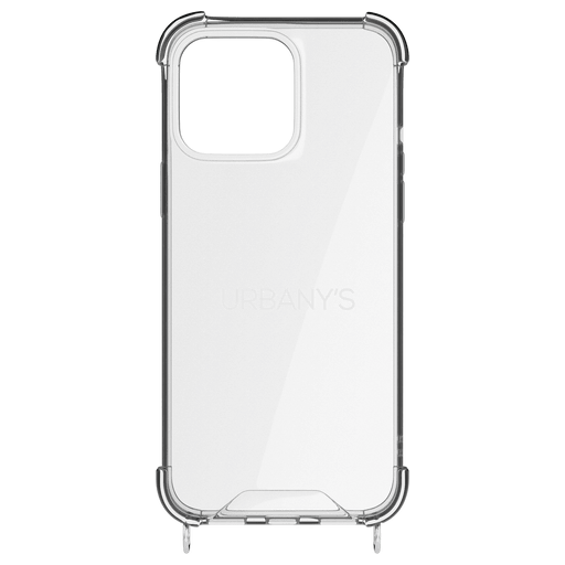 Image of Urbany's iPhone 16 Pro Max Necklace Silicone Backcover trans