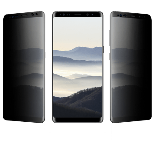 Image of Eiger Galaxy Note8 Display-Schutzfolie 3D Glas Privacy Schwarz