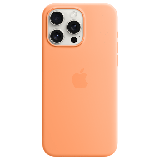 Apple iPhone 15 Pro Max Handyhülle Silikon mit MagSafe