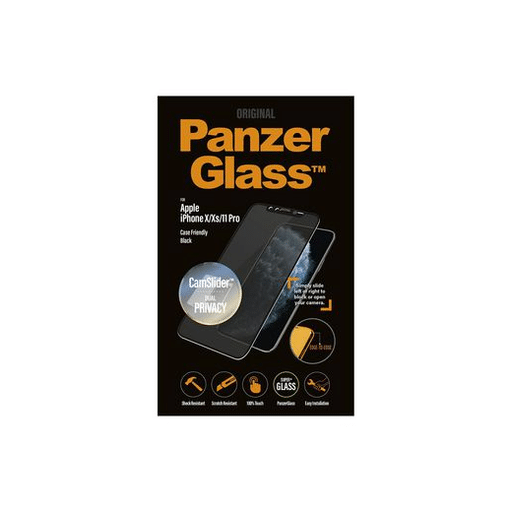 Image of Panzer Glass iPhone 11 Pro Display-Schutzfolie Privacy Cam Slider schwarz Schwarz