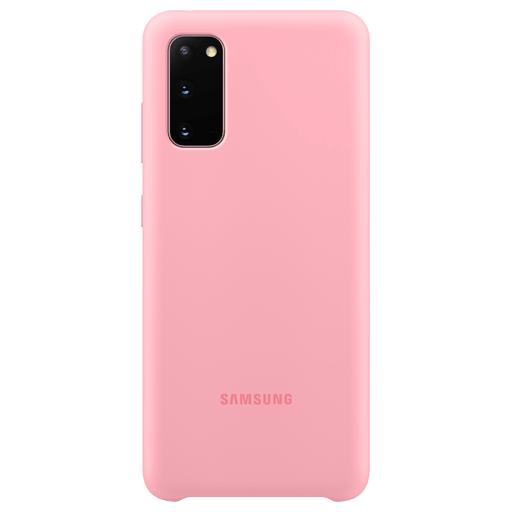 Image of Samsung Galaxy S20 Handyhülle Silikon Pink Pink