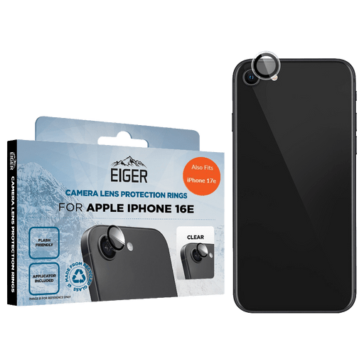 Eiger iPhone 17e/16e Kameralinsen-Schutzring