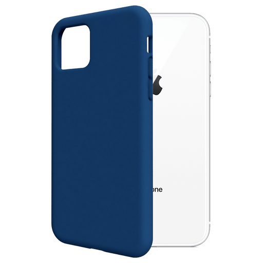 Image of itStyle iPhone 11 Pro Max Handyhülle Silikon Blau Blau