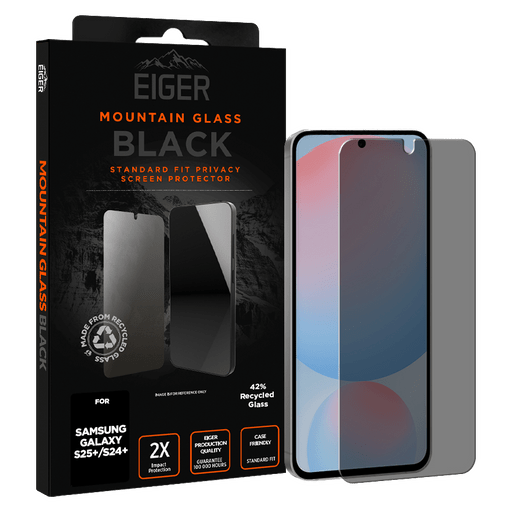 Eiger Galaxy S25+ Display-Schutzglas Privacy