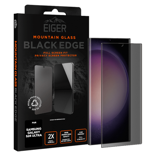 Eiger Galaxy S24 Ultra Display-Schutzglas Privacy