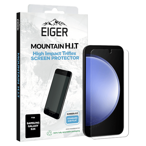 Eiger Galaxy S24/S25 Hight Impact Screen Protector