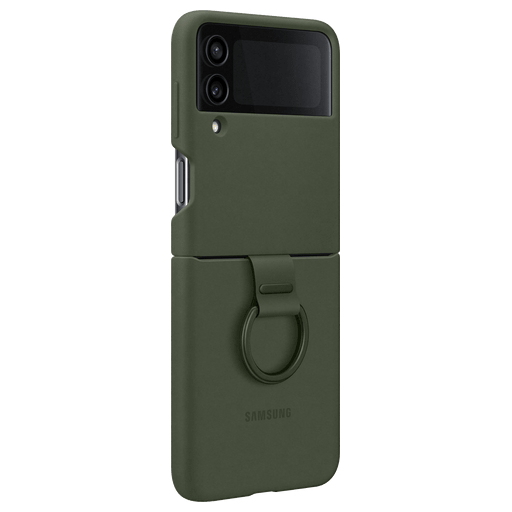 Samsung Galaxy Z Flip4 Silikon Hülle mit Ring