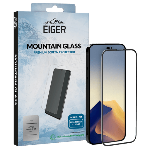 Eiger iPhone 14 Pro Displayschutzfolie 3D