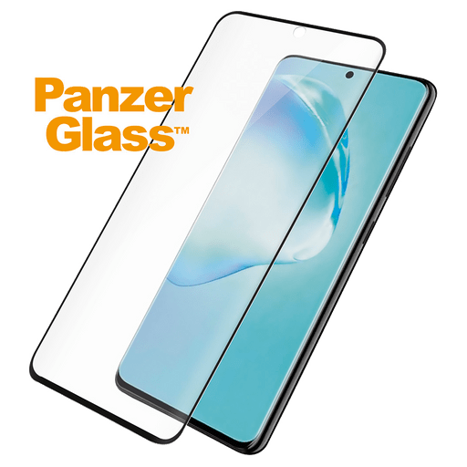 Image of Panzer Glass Galaxy S20 Display-Schutzfolie Glas Casefriendly Schwarz Schwarz
