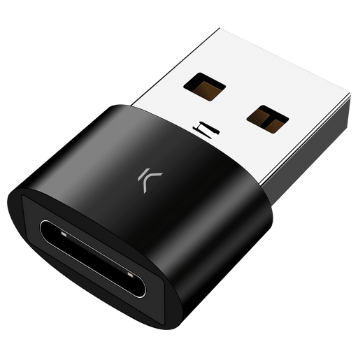 KSIX Adapter USB C to USB A Black