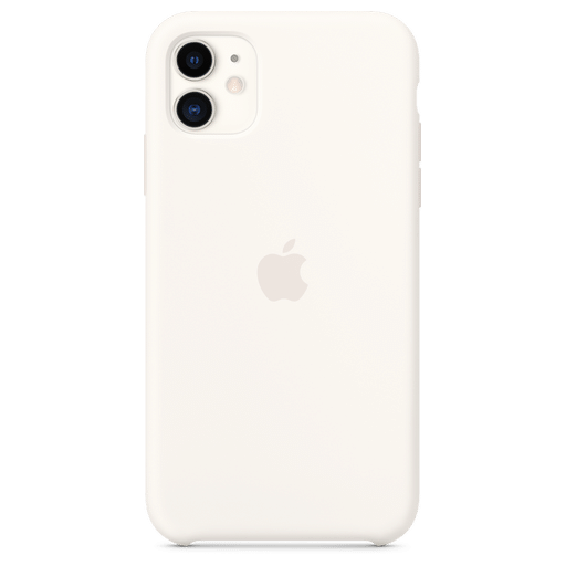 Image of Apple iPhone 11 Handyhülle Silikon Weiss Weiss