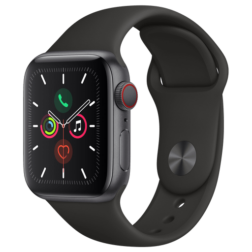 Image of Apple Watch Series 5 40mm GPS LTE 32 GB Schwarz