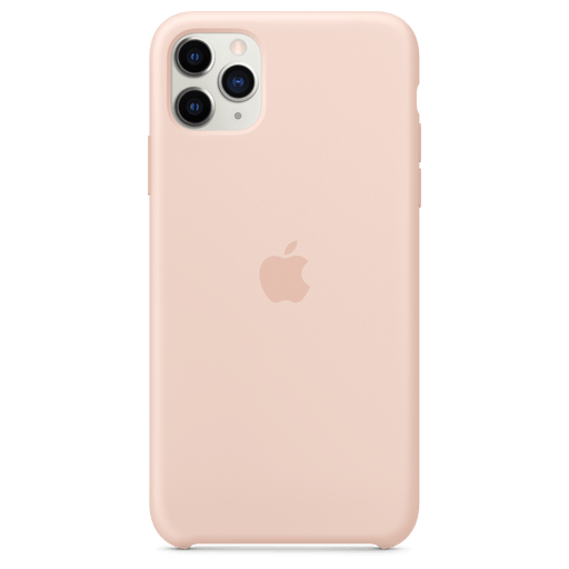 Image of Apple iPhone 11 Pro Max Handyhülle Silikon Pink Sand Pink