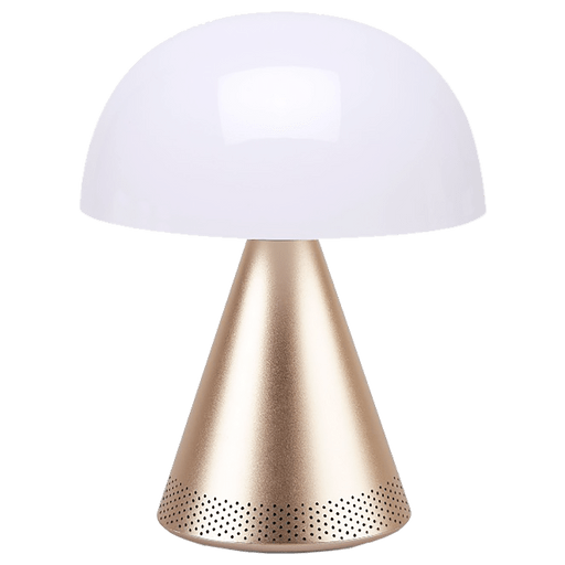 Image of Lexon Mina L Lampe mit integriertem Bluetooth Lautsprecher Gold Gold