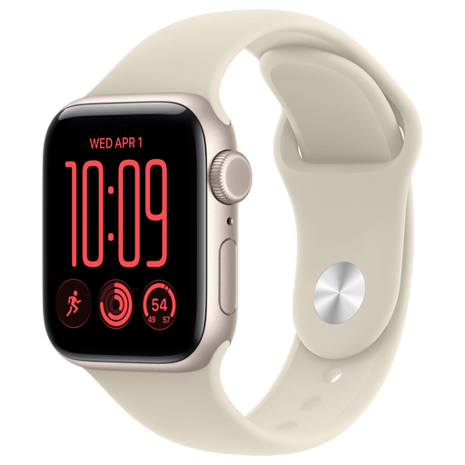 Apple Watch SE 3 (2026) GPS + Cell 40mm Aluminiumgehäuse Sport Band M/L