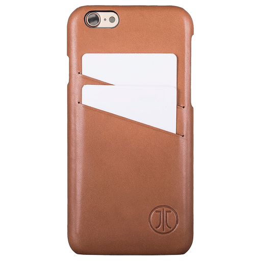 Image of JT Berlin iPhone 7/8/SE 2020 Handyhülle Leder Cognac Schwarz