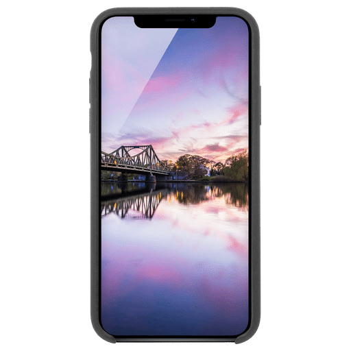 Image of JT Berlin iPhone Xs Max Handyhülle Silikon Schwarz Schwarz