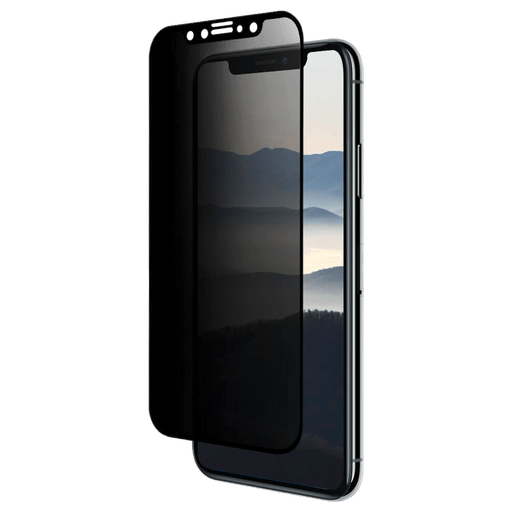 Image of Eiger iPhone X Display-Schutzfolie 3D Glas Privacy Schwarz