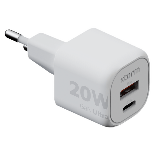 Xtorm GAN Charger XE020 2-port White