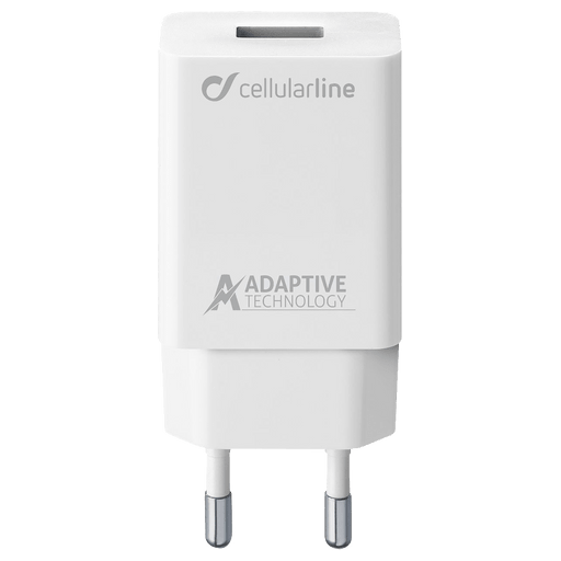 Image of cellularline Ladegerät 220V Micro USB Weiss ohne Kabel Weiss