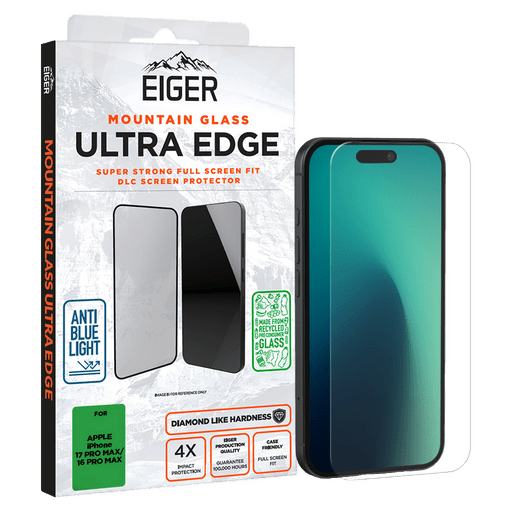 Eiger iPhone 17 Pro Max/16 Pro Max Ultra Edge Glass Screen P