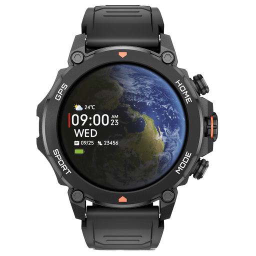 KSIX EXPLORER GPS Smartwatch Black