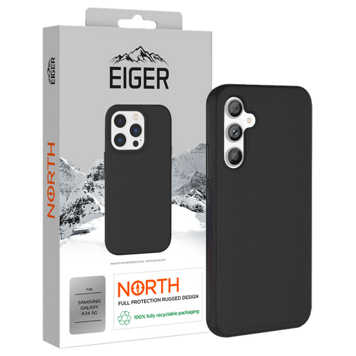Eiger Galaxy A34 North Backcover Black