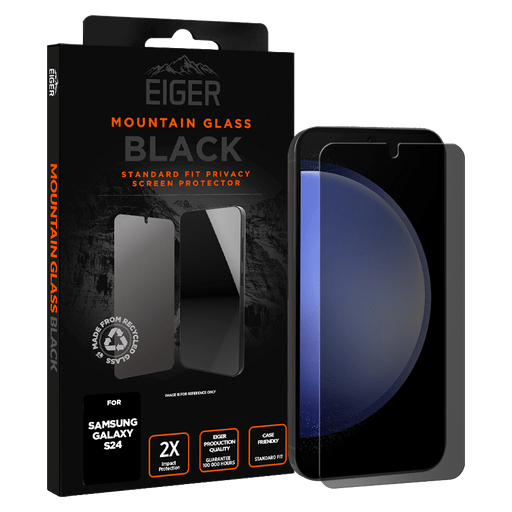 Eiger Galaxy S24/S25 Display-Schutzglas Privacy