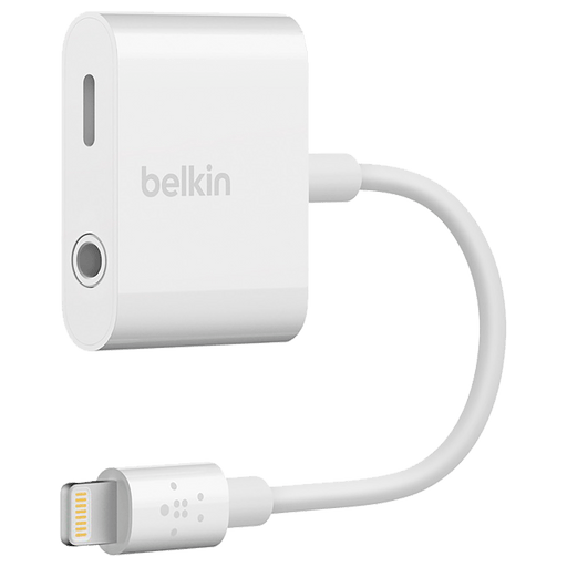 Image of Belkin Adapter Audio 3.5 zu Lightning Weiss Weiss