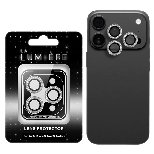 La Lumière iPhone 17 Pro/17 Pro Max Kamera-Schutzglas