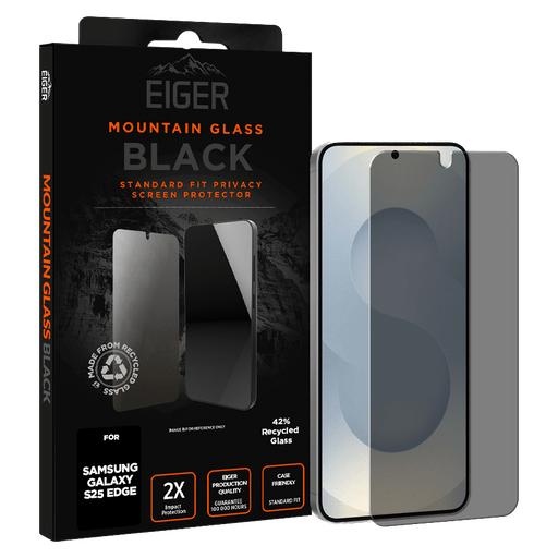 Eiger Galaxy S25 Edge Display-Schutzglas Privacy