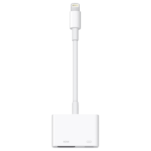 Image of Apple Lightning zu Digital AV Adapter weiss Weiss