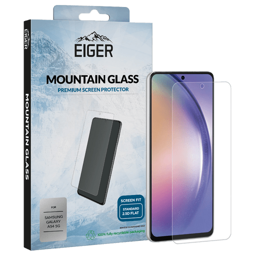 Eiger Galaxy A54/S23 FE 2.5D Display-Schutzglas