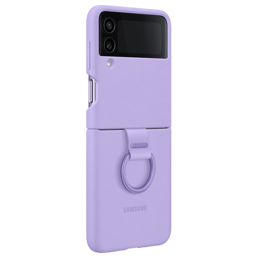 Samsung Galaxy Z Flip4 Silikon Hülle mit Ring
