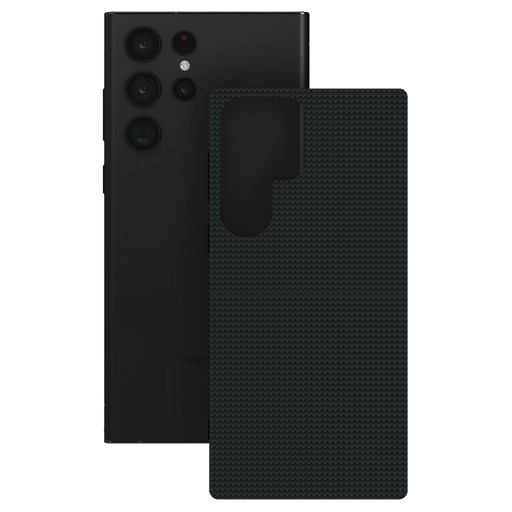 itStyle Premium Galaxy S22 Ultra Handyhülle Carbon