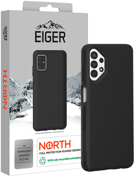 Eiger Galaxy A13 4G North Backcover Black